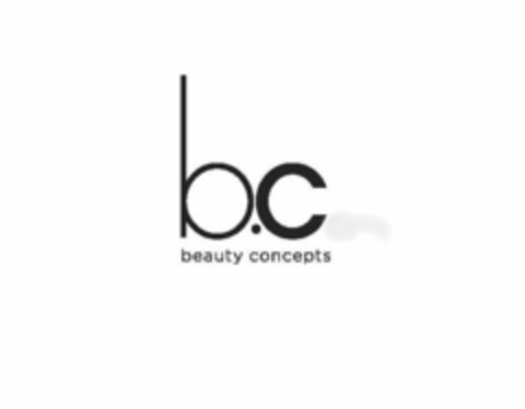 B.C BEAUTY CONCEPTS Logo (USPTO, 06/11/2015)