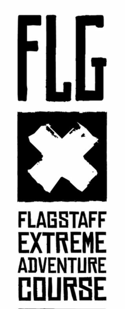 FLG X FLAGSTAFF EXTREME ADVENTURE COURSE Logo (USPTO, 20.08.2015)