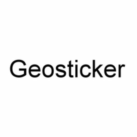 GEOSTICKER Logo (USPTO, 24.08.2015)