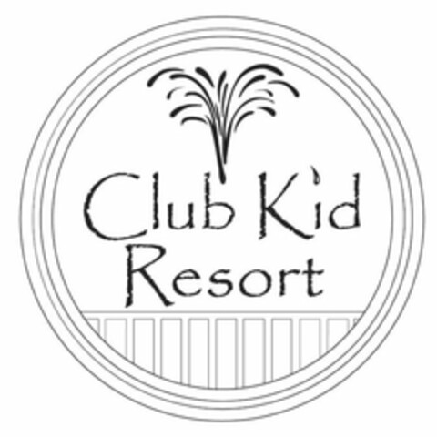 CLUB KID RESORT Logo (USPTO, 03.09.2015)