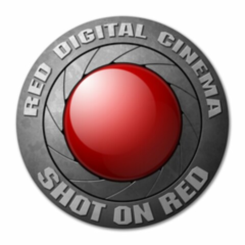 RED DIGITAL CINEMA SHOT ON RED Logo (USPTO, 15.10.2015)