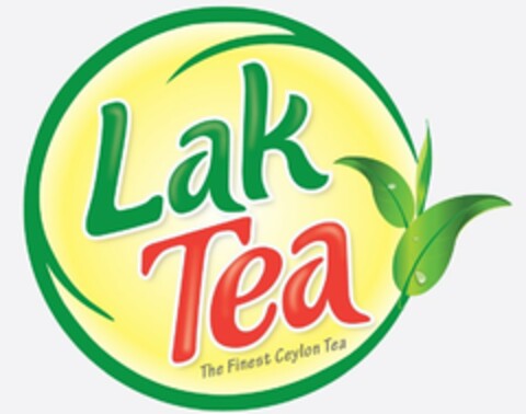 LAK TEA THE FINEST CEYLON TEA Logo (USPTO, 09.12.2015)