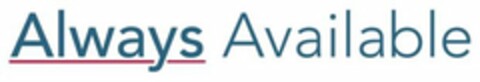 ALWAYS AVAILABLE Logo (USPTO, 01/10/2016)