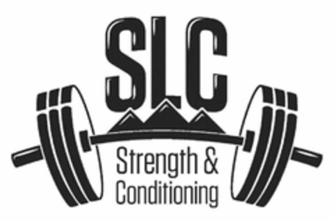 SLC STRENGTH & CONDITIONING Logo (USPTO, 06/03/2016)