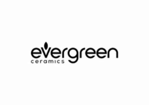 EVERGREEN CERAMICS Logo (USPTO, 29.06.2016)