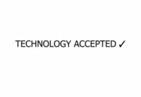 TECHNOLOGY ACCEPTED Logo (USPTO, 28.07.2016)