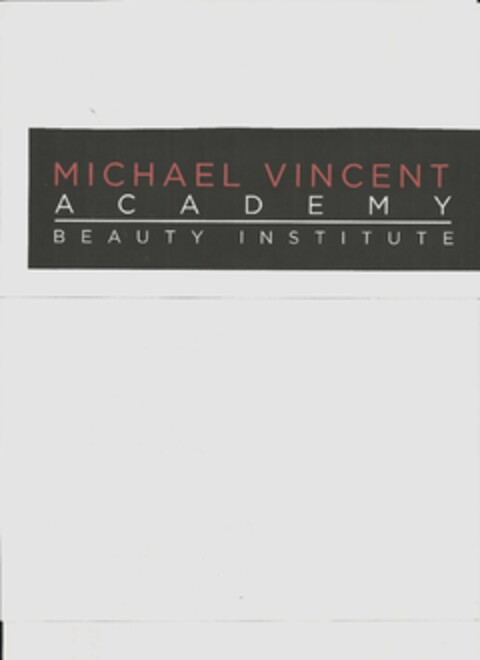 MICHAEL VINCENT ACADEMY BEAUTY INSTITUTE Logo (USPTO, 02.02.2017)