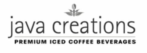 JAVA CREATIONS PREMIUM ICED COFFEE BEVERAGES Logo (USPTO, 14.03.2017)