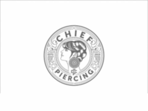 CHIEF PIERCING ESTD 2015 Logo (USPTO, 21.03.2017)