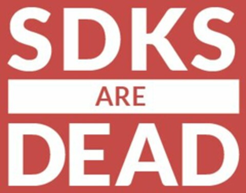 SDKS ARE DEAD Logo (USPTO, 03/21/2017)