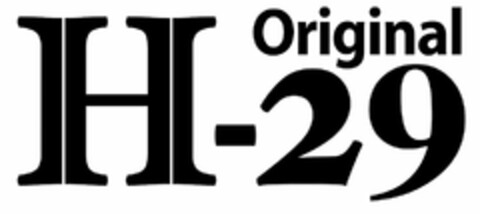 ORIGINAL H-29 Logo (USPTO, 02.05.2017)