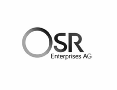 OSR ENTERPRISES AG Logo (USPTO, 13.10.2017)