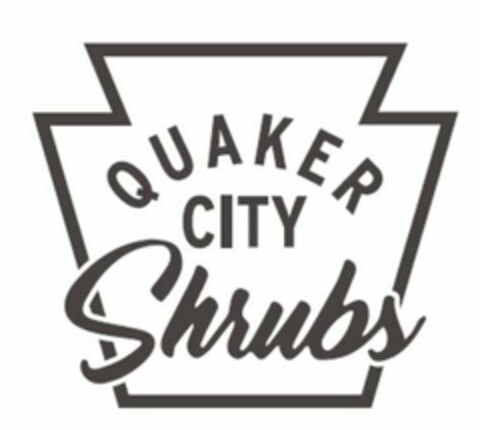 QUAKER CITY SHRUBS Logo (USPTO, 04/23/2018)