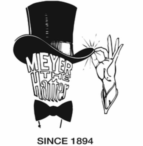 MEYER THE HATTER SINCE 1894 Logo (USPTO, 04/30/2018)