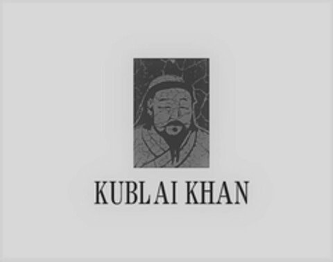 KUBLAI KHAN Logo (USPTO, 06/05/2018)