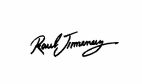 RAUL JIMENEZ Logo (USPTO, 15.06.2018)