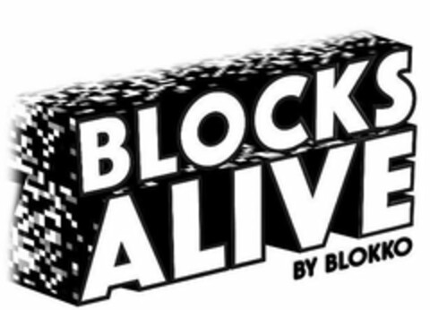 BLOCKS ALIVE BY BLOKKO Logo (USPTO, 19.07.2018)