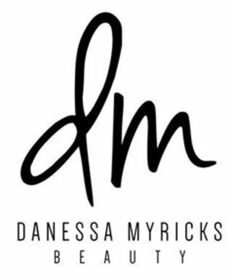 DM DANESSA MYRICKS BEAUTY Logo (USPTO, 11.10.2018)