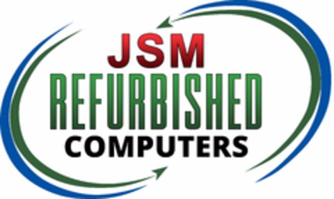 JSM REFURBISHED COMPUTERS Logo (USPTO, 27.02.2019)