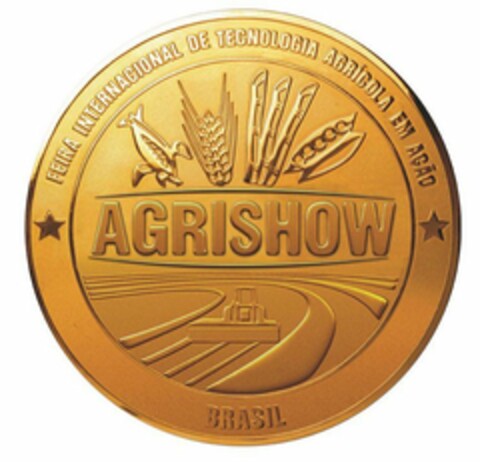 FEIRA INTERNACIONAL DE TECNOLOGIA AGRICOLA EM ACAO AGRISHOW BRASIL Logo (USPTO, 28.02.2019)