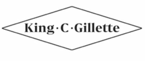 KING · C · GILLETTE Logo (USPTO, 12.03.2019)