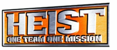 HEIST ONE TEAM ONE MISSION Logo (USPTO, 28.05.2019)