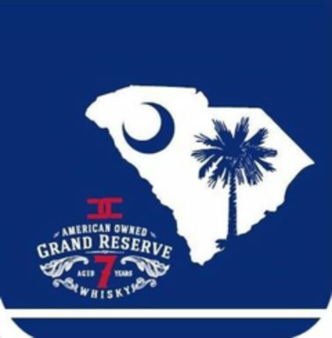 AMERICAN OWNED GRAND RESERVE AGED 7 YEARS WHISKY CC Logo (USPTO, 12.06.2019)