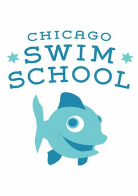 CHICAGO SWIM SCHOOL Logo (USPTO, 06.07.2019)