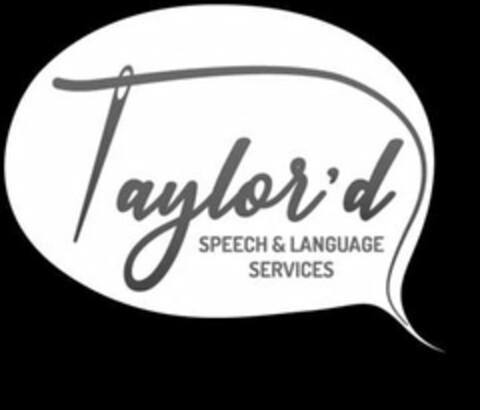 TAYLOR'D SPEECH & LANGUAGE SERVICES Logo (USPTO, 16.08.2019)