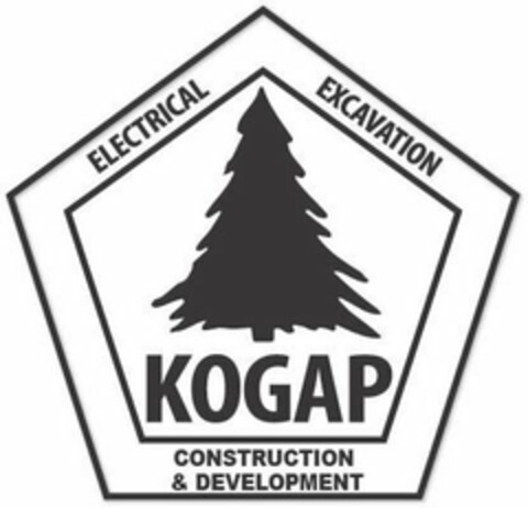 KOGAP ELECTRICAL EXCAVATION CONSTRUCTION & DEVELOPMENT Logo (USPTO, 19.08.2019)