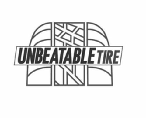 UNBEATABLE TIRE Logo (USPTO, 08/22/2019)