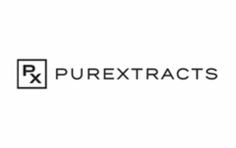 PX PUREXTRACTS Logo (USPTO, 03.03.2020)