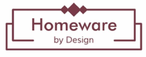 HOMEWARE BY DESIGN Logo (USPTO, 03/03/2020)