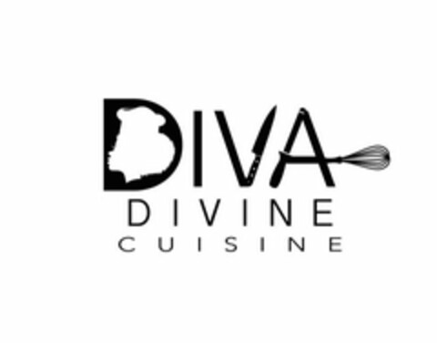 DIVA DIVINE CUISINE Logo (USPTO, 20.07.2020)