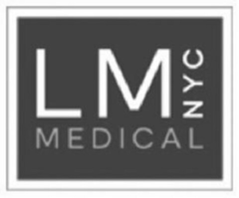 LM MEDICAL NYC Logo (USPTO, 08.08.2020)