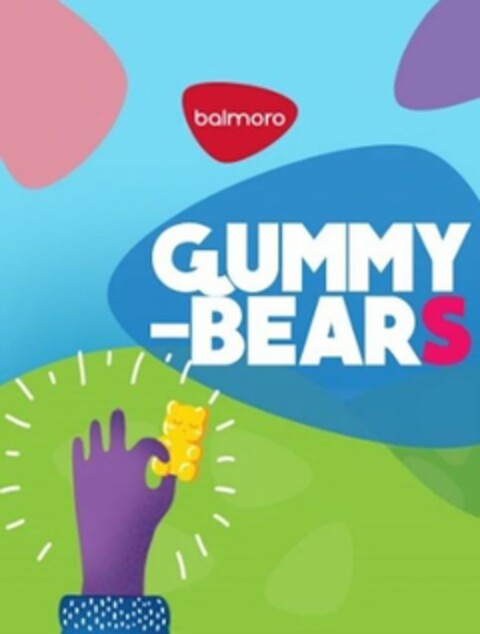 BALMORO GUMMY-BEARS Logo (USPTO, 08/10/2020)