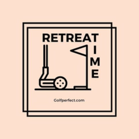 RETREAT TIME GOLFPERFECT.COM Logo (USPTO, 09.09.2020)