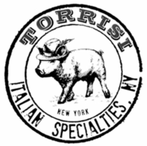 TORRISI ITALIAN SPECIALTIES, NY  NEW YORK Logo (USPTO, 16.03.2009)