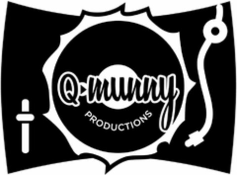 Q-MUNNY PRODUCTIONS Logo (USPTO, 06.11.2009)