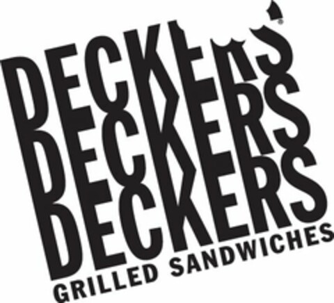 DECKERS DECKERS DECKERS GRILLED SANDWICHES Logo (USPTO, 05.04.2010)