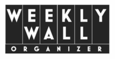 WEEKLY WALL ORGANIZER Logo (USPTO, 16.04.2010)