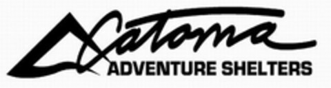 CATOMA ADVENTURE SHELTERS Logo (USPTO, 28.07.2010)