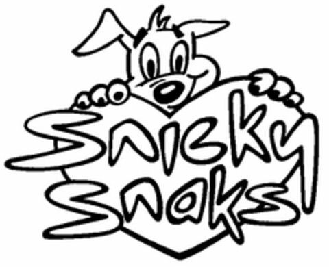 SNICKY SNAKS Logo (USPTO, 19.10.2010)