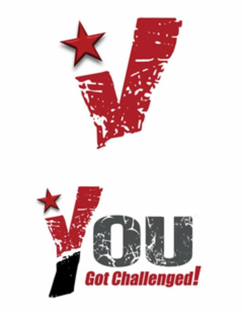 YOU GOT CHALLENGED! Logo (USPTO, 29.03.2011)