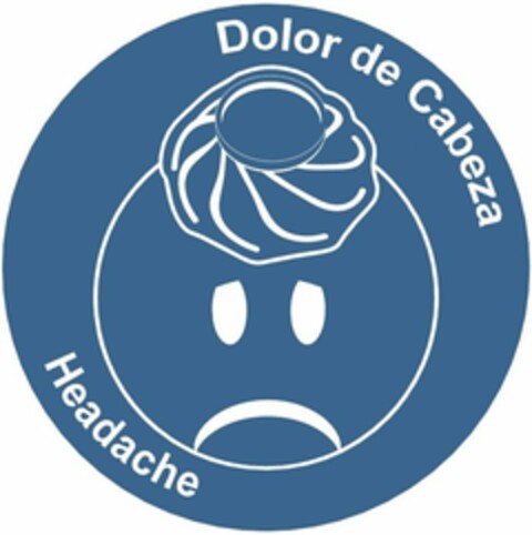 HEADACHE DOLOR DE CABEZA Logo (USPTO, 02.06.2011)