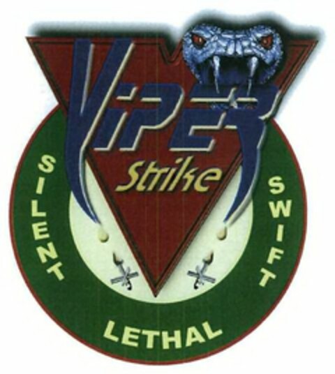 V VIPER STRIKE SILENT LETHAL SWIFT Logo (USPTO, 13.06.2011)