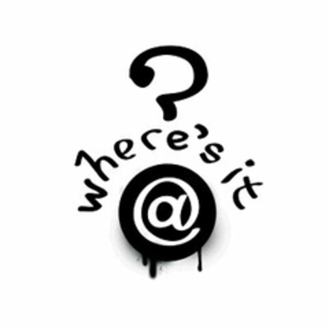 WHERE'S IT @? Logo (USPTO, 02.08.2011)