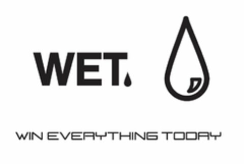 WET WIN EVERYTHING TODAY Logo (USPTO, 28.09.2011)