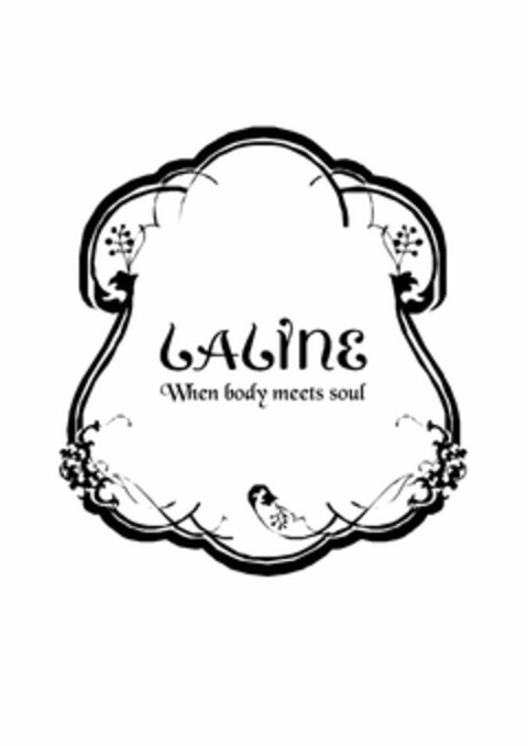 LALINE WHEN BODY MEETS SOUL Logo (USPTO, 29.11.2011)