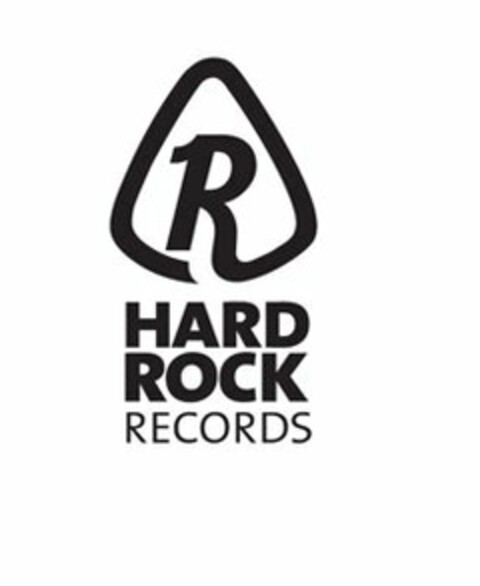 R HARD ROCK RECORDS Logo (USPTO, 17.01.2012)